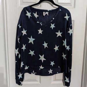 Fuzzy extra soft pajama top - long / tall